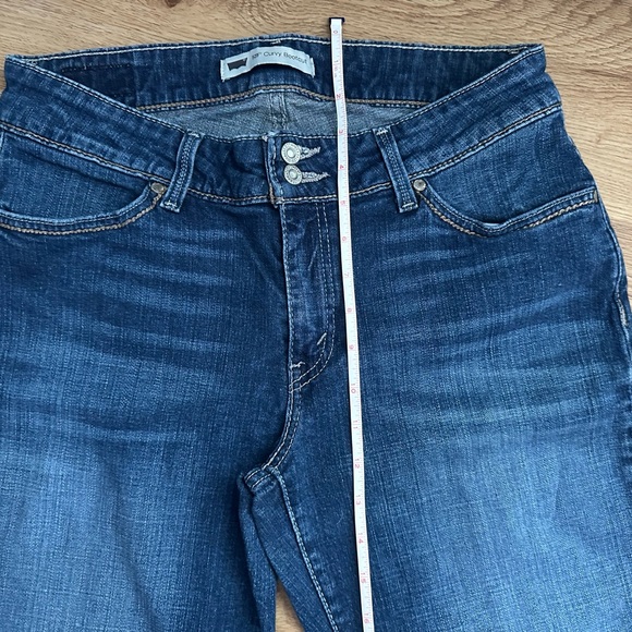 Levi’s womens 529 curvy bootcut blue jeans size 12 - Picture 8 of 10